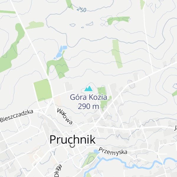 Map of Góra Kozia