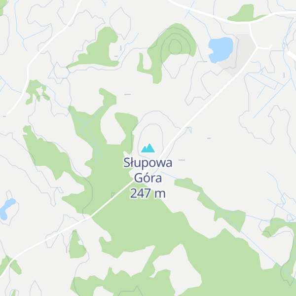 Map of Słupowa Góra