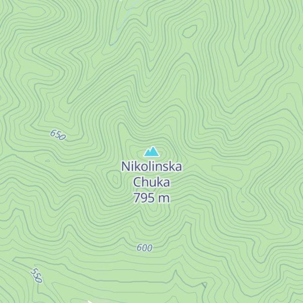 Map of Nikolinska Chuka