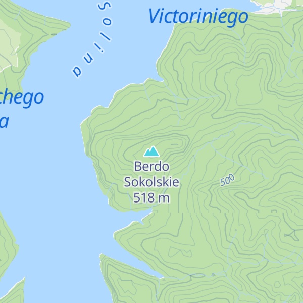 Map of Berdo Sokolskie