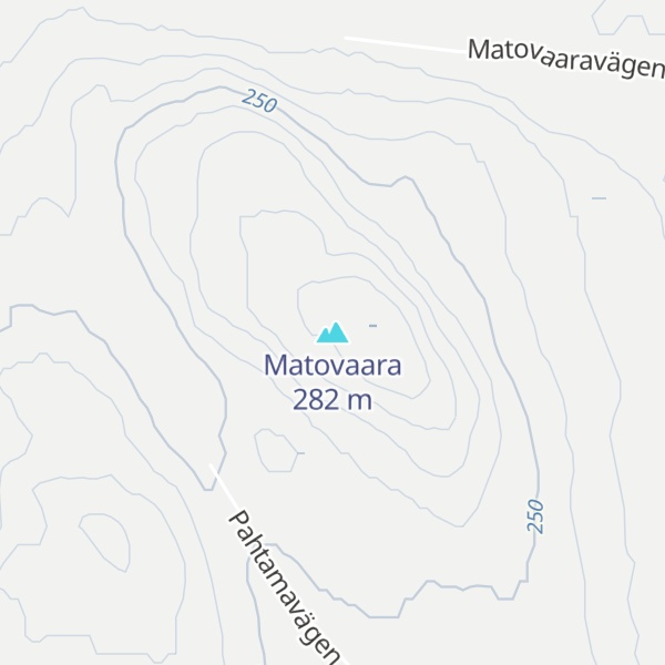 Map of Matovaara