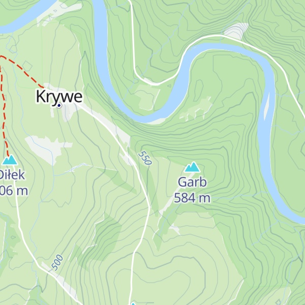 Map of Pod Horbem