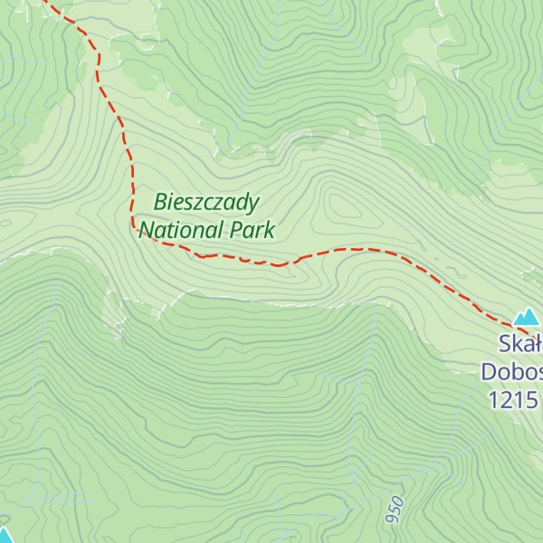 Map of Osadzki Wierch