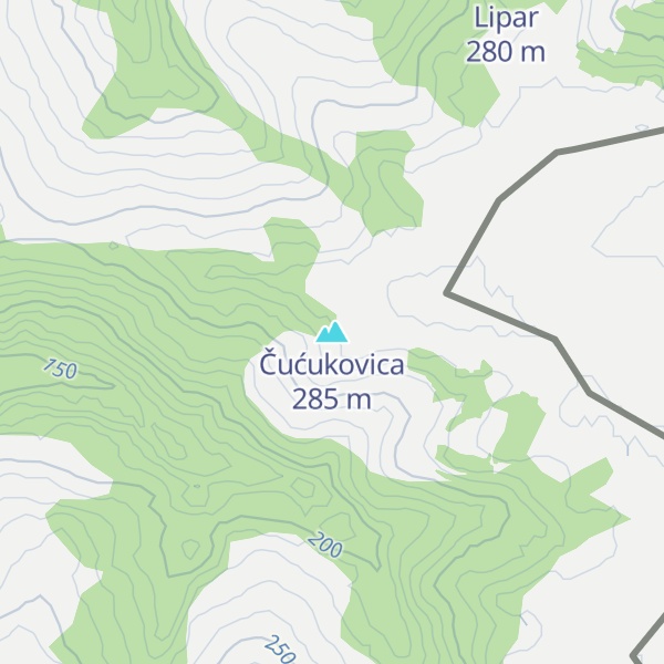 Map of Čućukovica