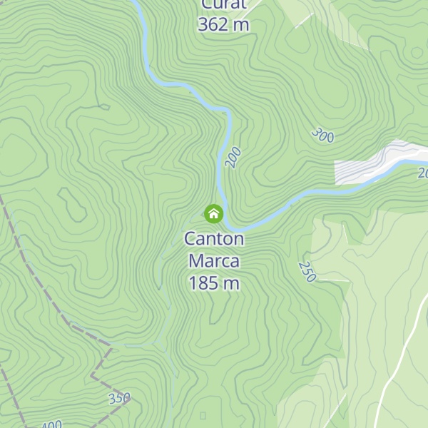 Map of Canton Marca