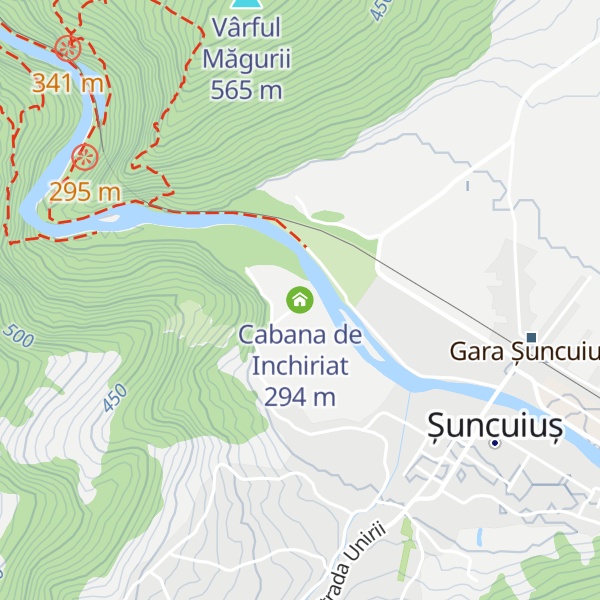 Map of Cabana de Inchiriat