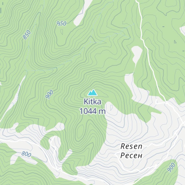 Map of Kitka