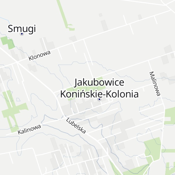Map of Zielony Stok