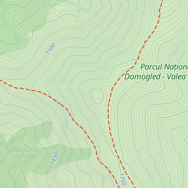 Map of Vârful Babei