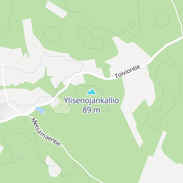 Map of Ylisenojankallio
