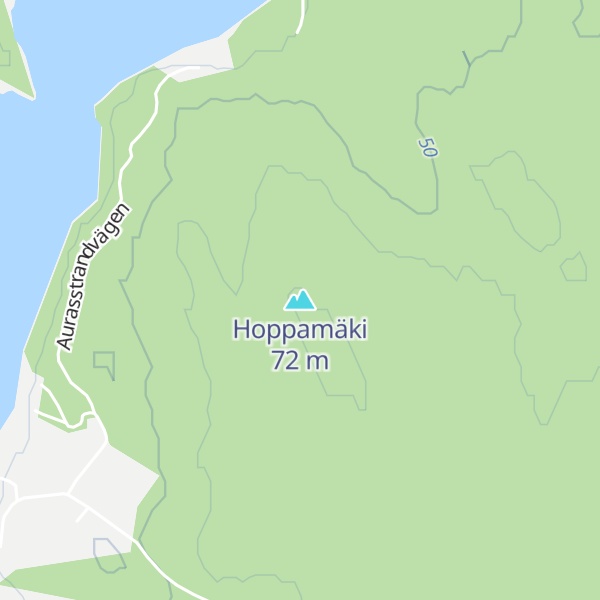 Map of Hoppamäki