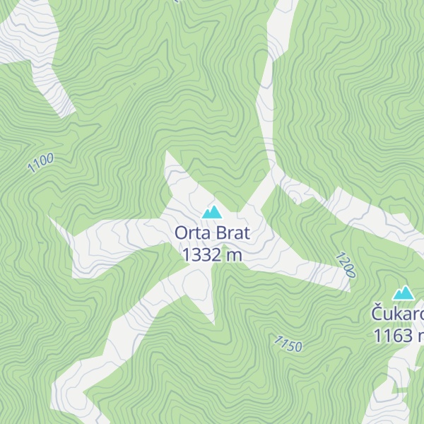 Map of Orta Brat