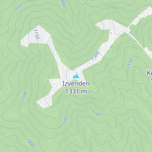 Map of Izvenden