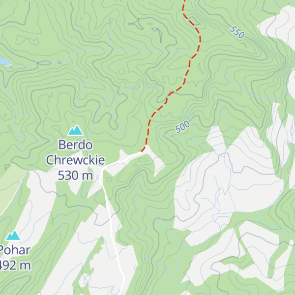 Map of Kiczera Paniszczowska