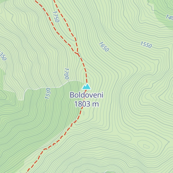 Map of Boldoveni