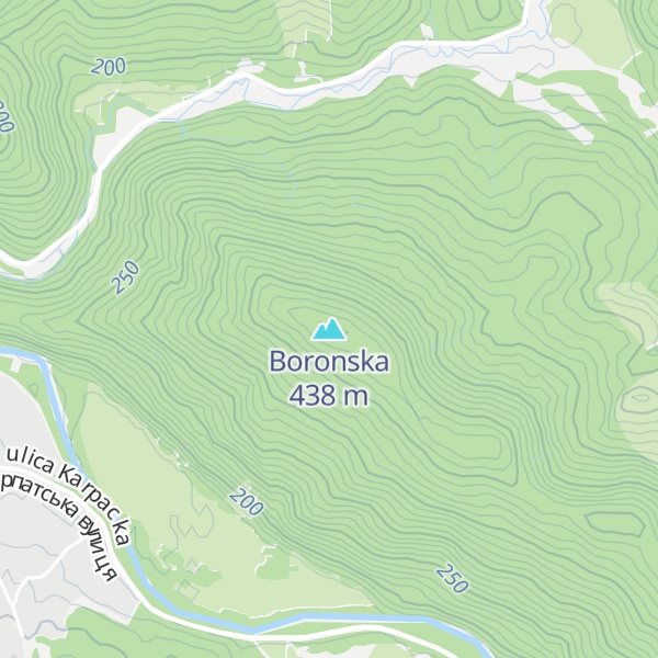 Map of Boronska