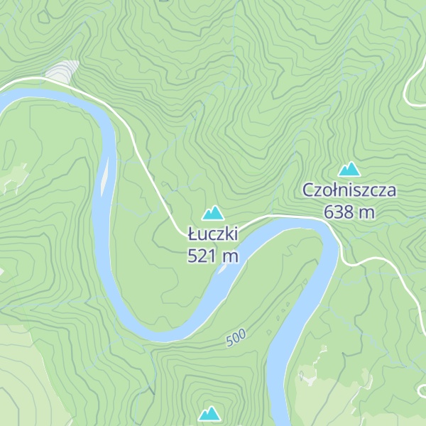Map of Łuczki