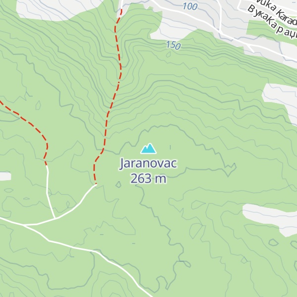 Map of Jaranovac