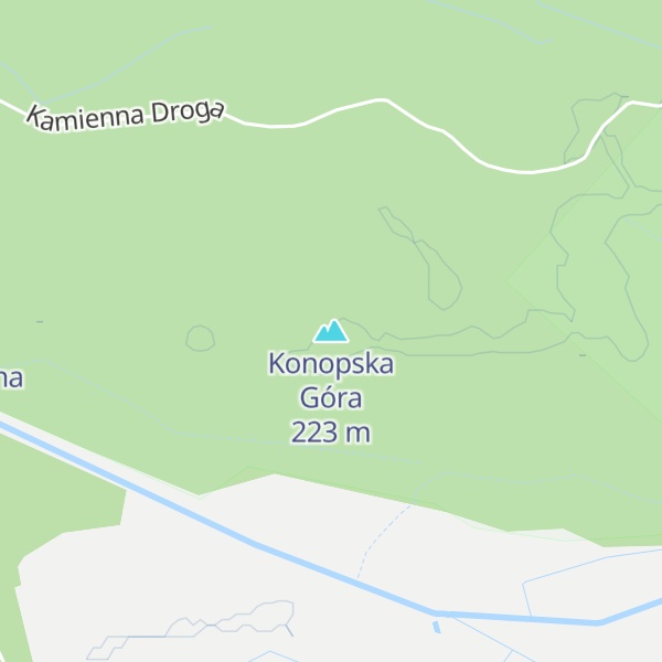 Map of Konopska Góra
