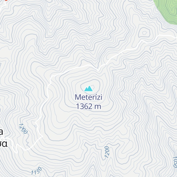 Map of Meterízi