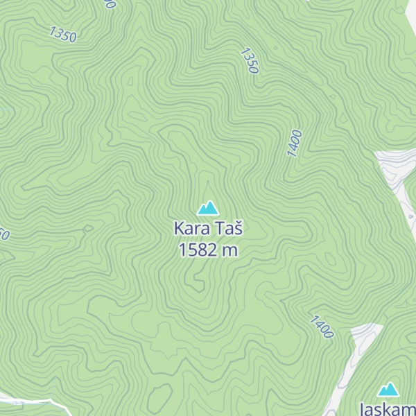 Map of Kara Taš