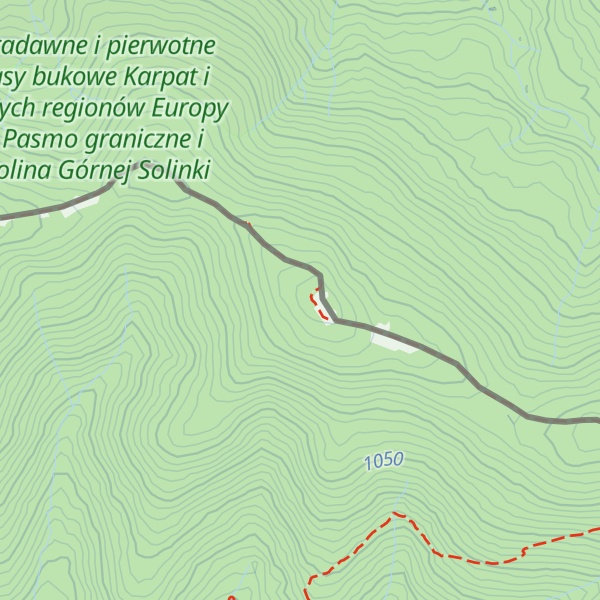 Map of Kamienna / Kamenná lúka