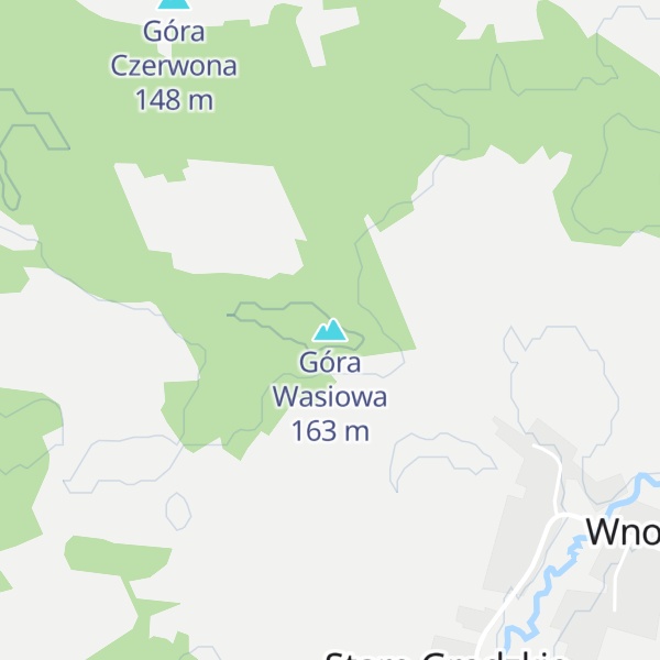 Map of Góra Wasiowa