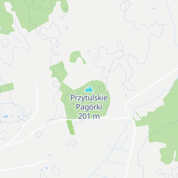 Map of Przytulskie Pagórki