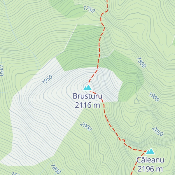 Map of Brusturu