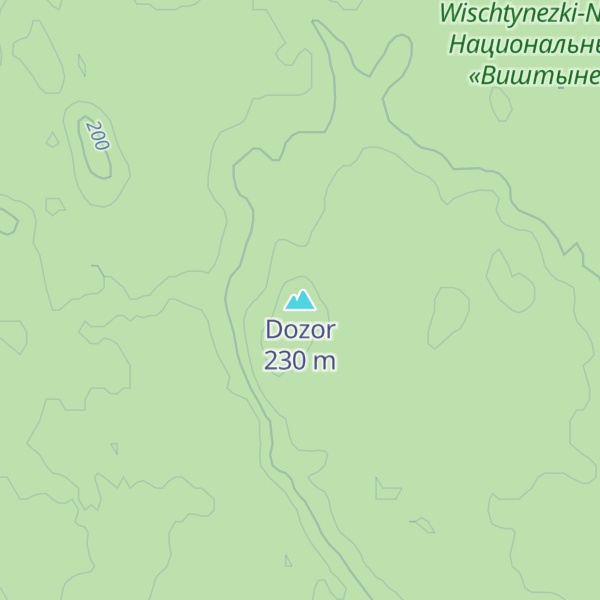 Map of Dozor