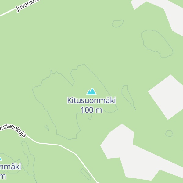 Map of Kitusuonmäki