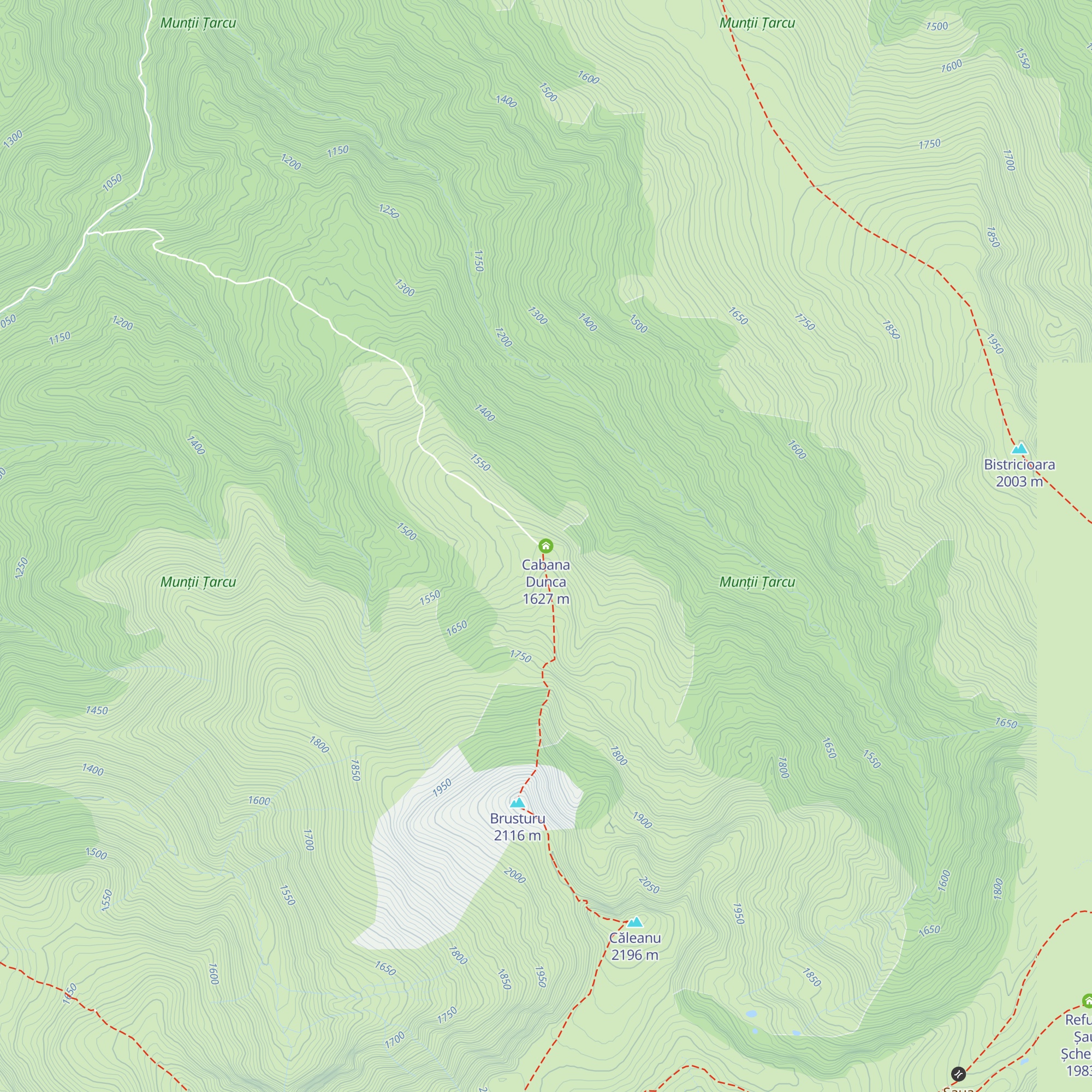Cabana Dunca map