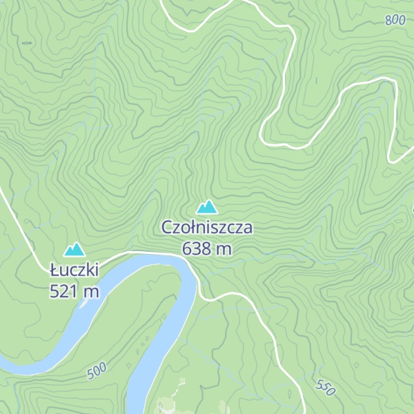 Map of Czołniszcza