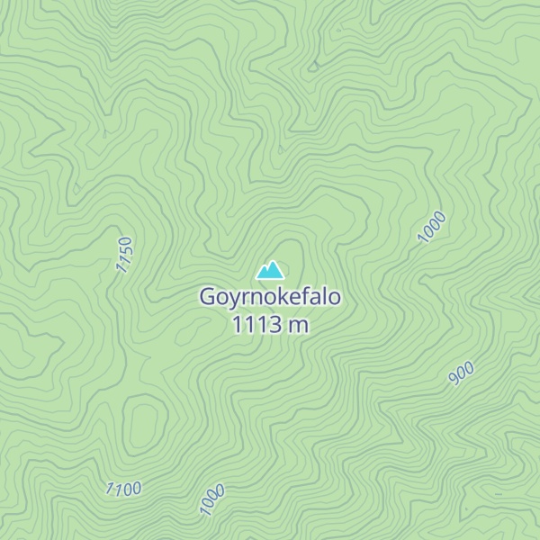 Map of Goyrnokefalo