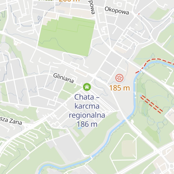 Map of Chata – karcma regionalna
