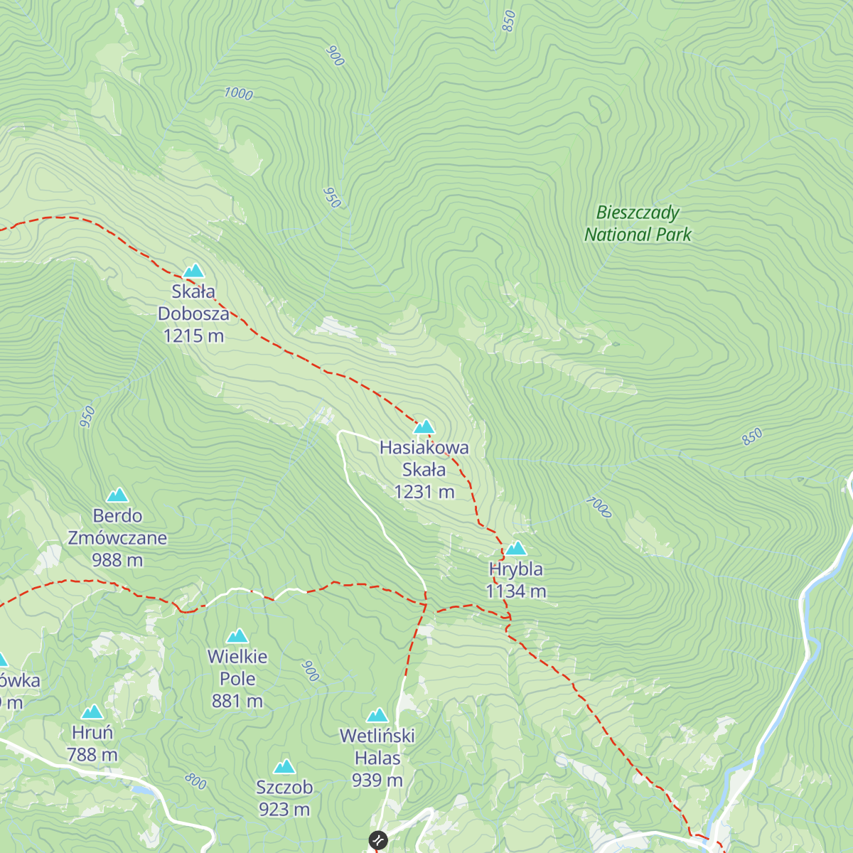 Chatka Puchatka map