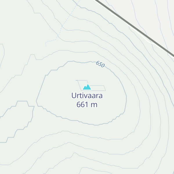 Map of Urtivaara