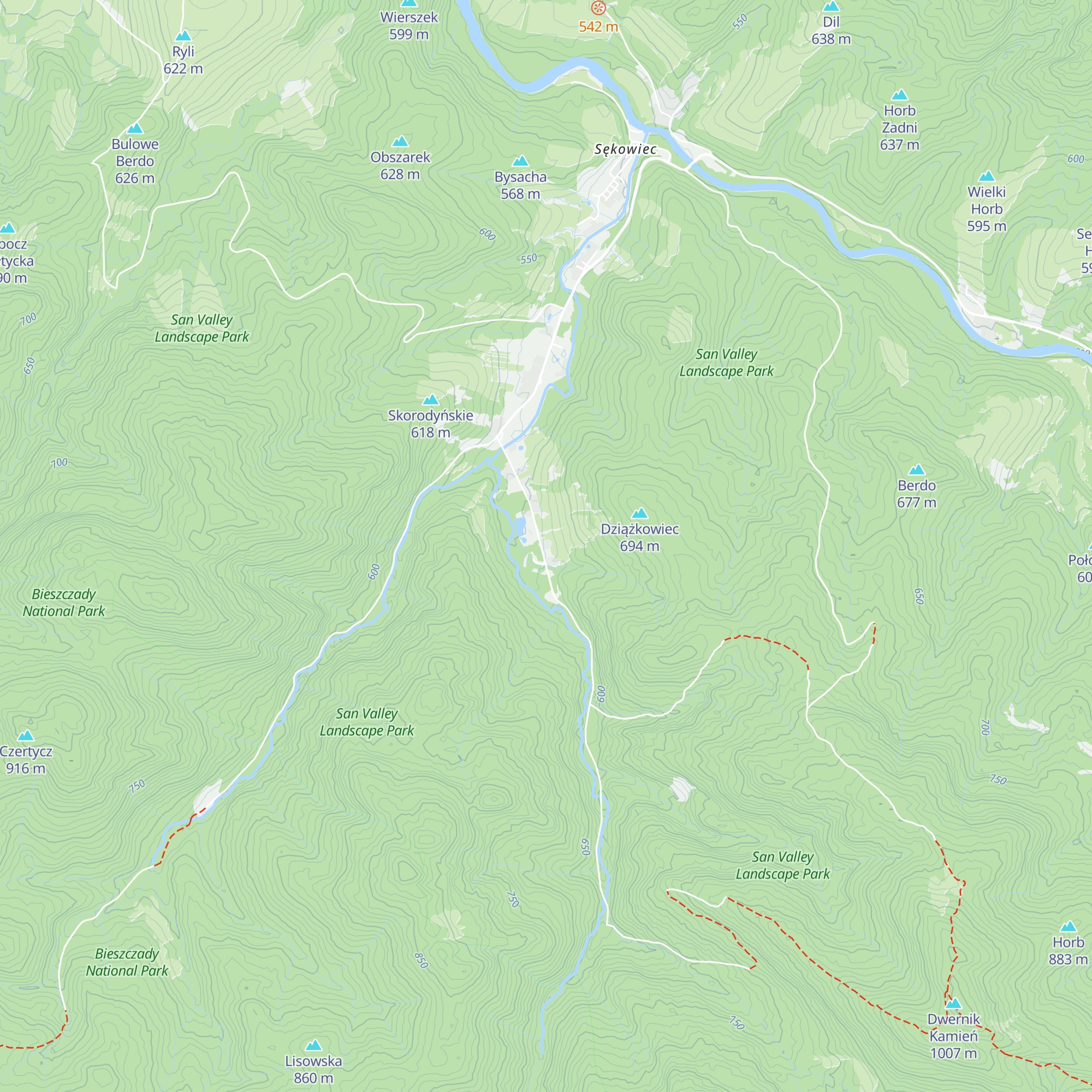 Leśniczówka Jawornik map