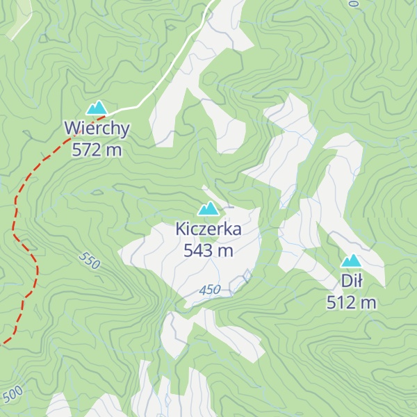 Map of Kiczerka