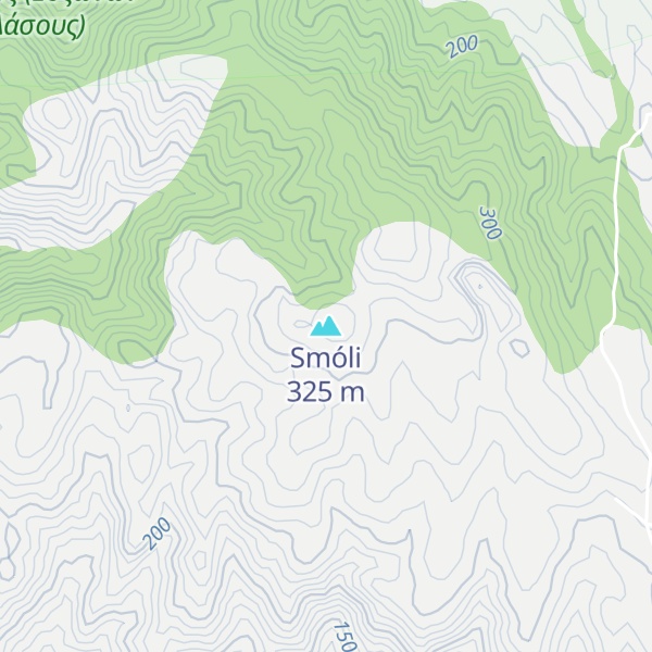 Map of Smóli