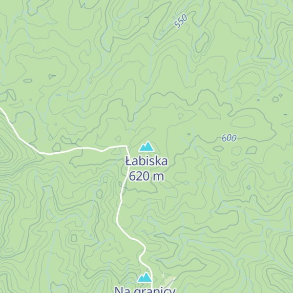 Map of Łabiska