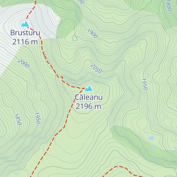 Map of Căleanu
