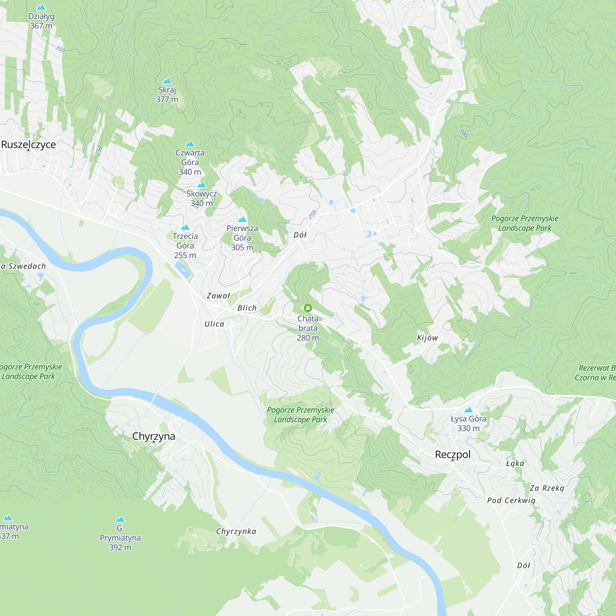 Chata brata map