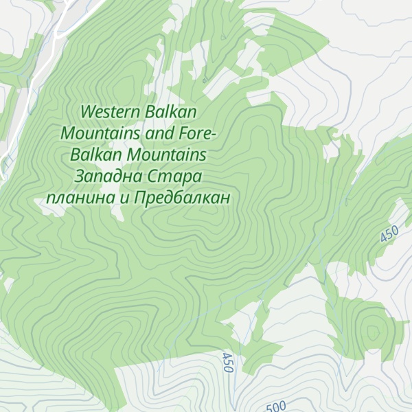 Map of Omerov Vrh