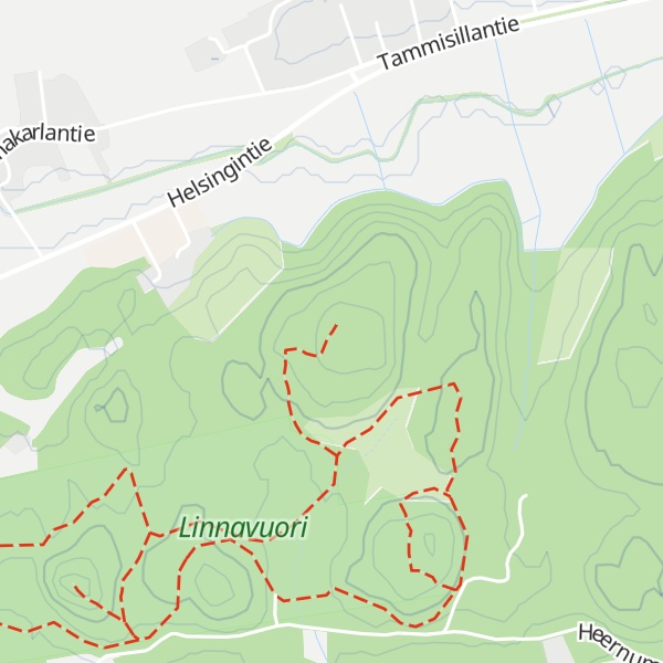 Map of Pohtionvuori