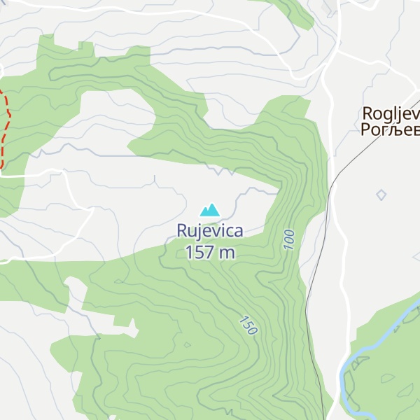 Map of Rujevica