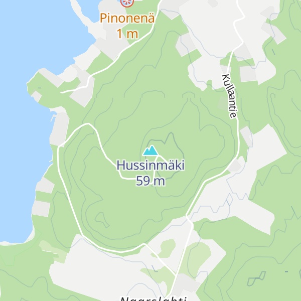 Map of Hussinmäki