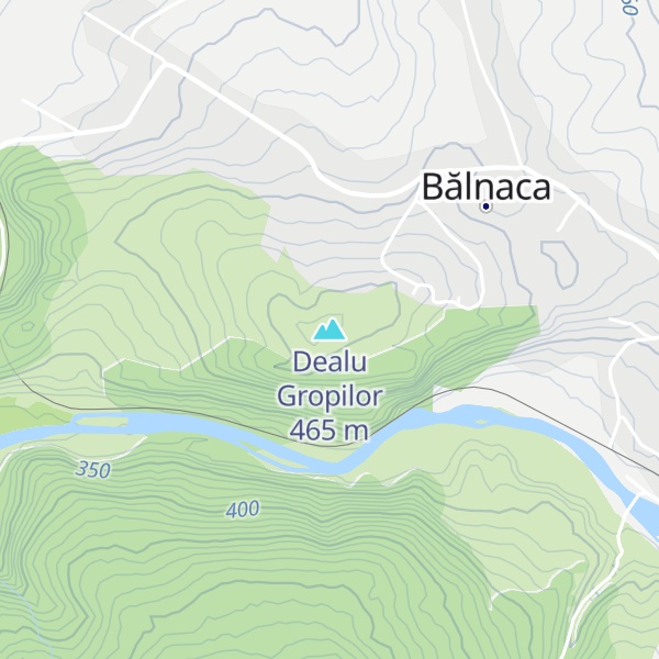 Map of Dealu Gropilor