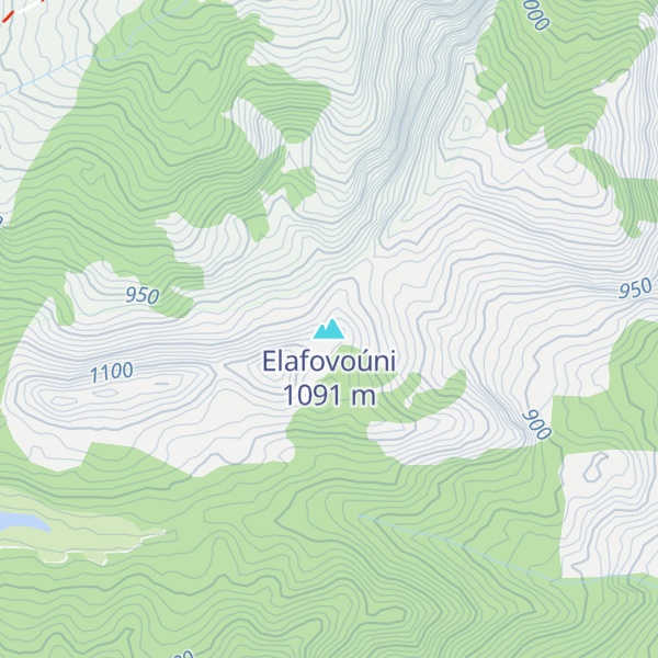 Map of Elafovoúni