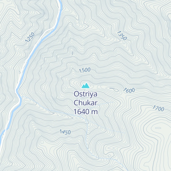Map of Ostriya Chukar